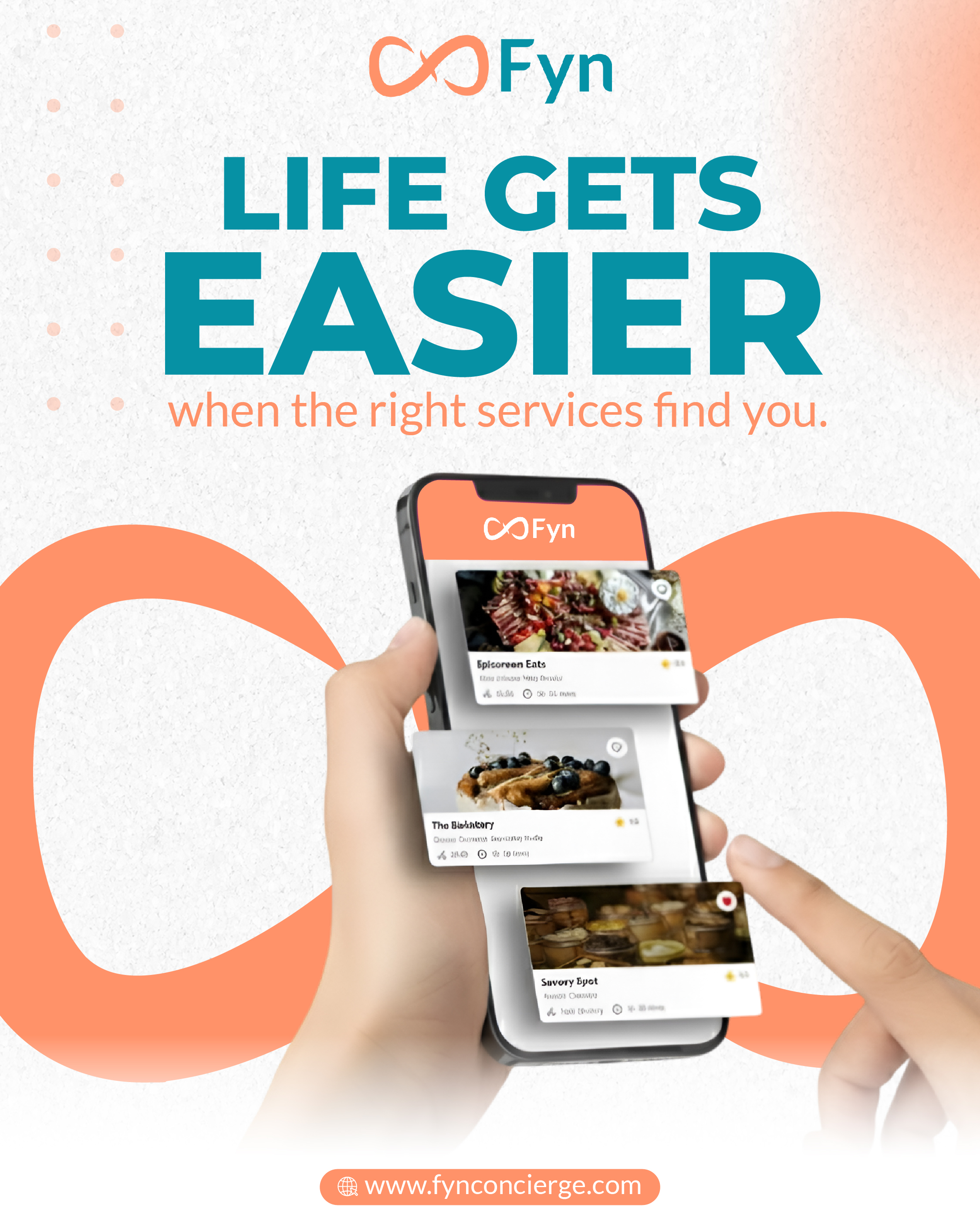 Life gets easier when the right services find you